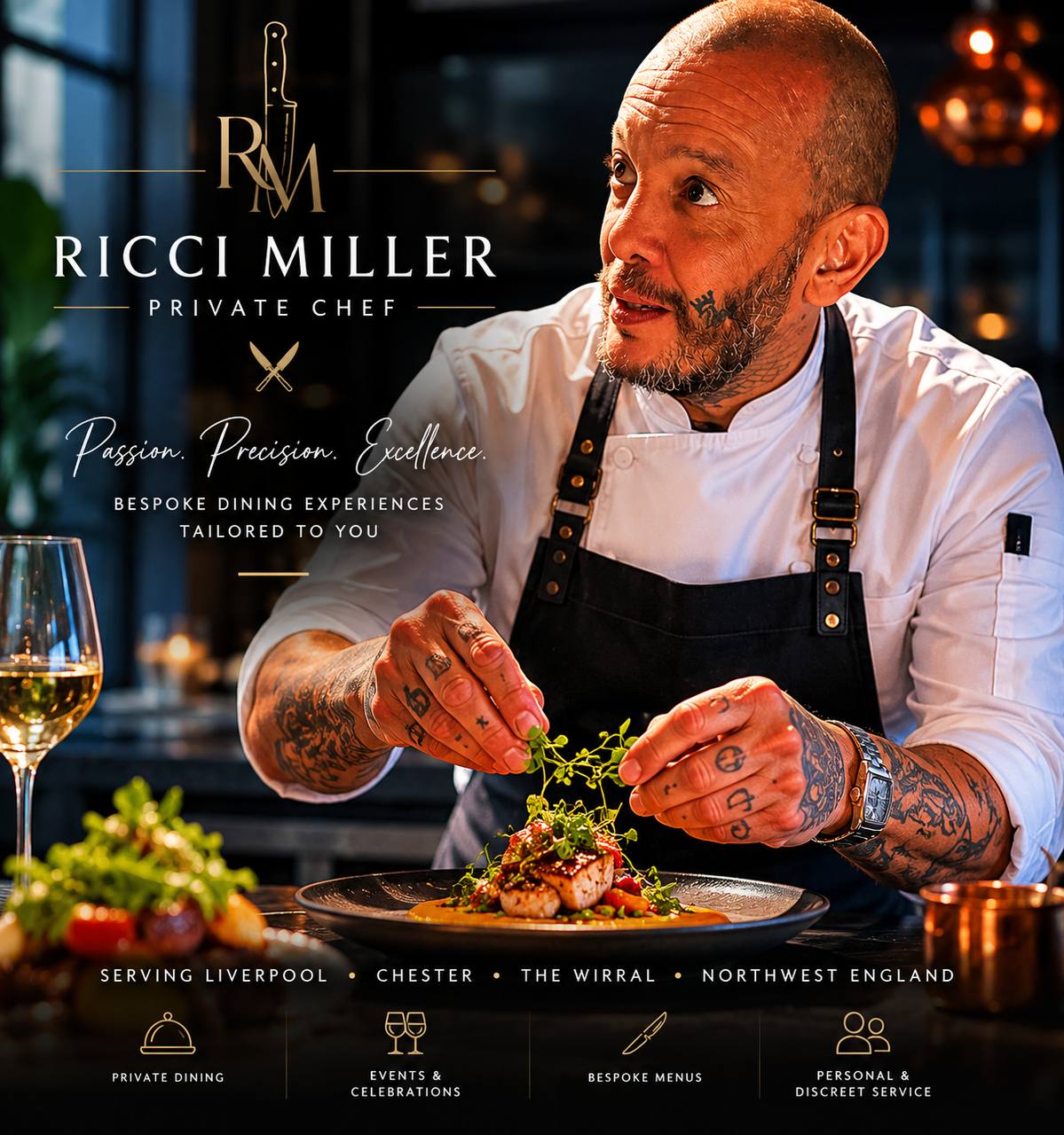 Ricci Miller Private Chef — bespoke dining experiences tailored to you
